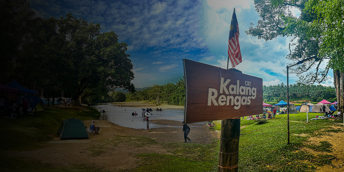 Pemandangan alam semula jadi di Kalang Rengas