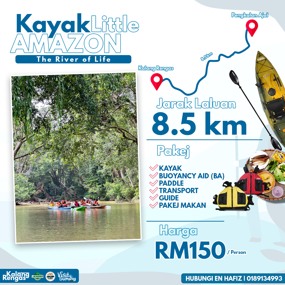 Kayak Route 1